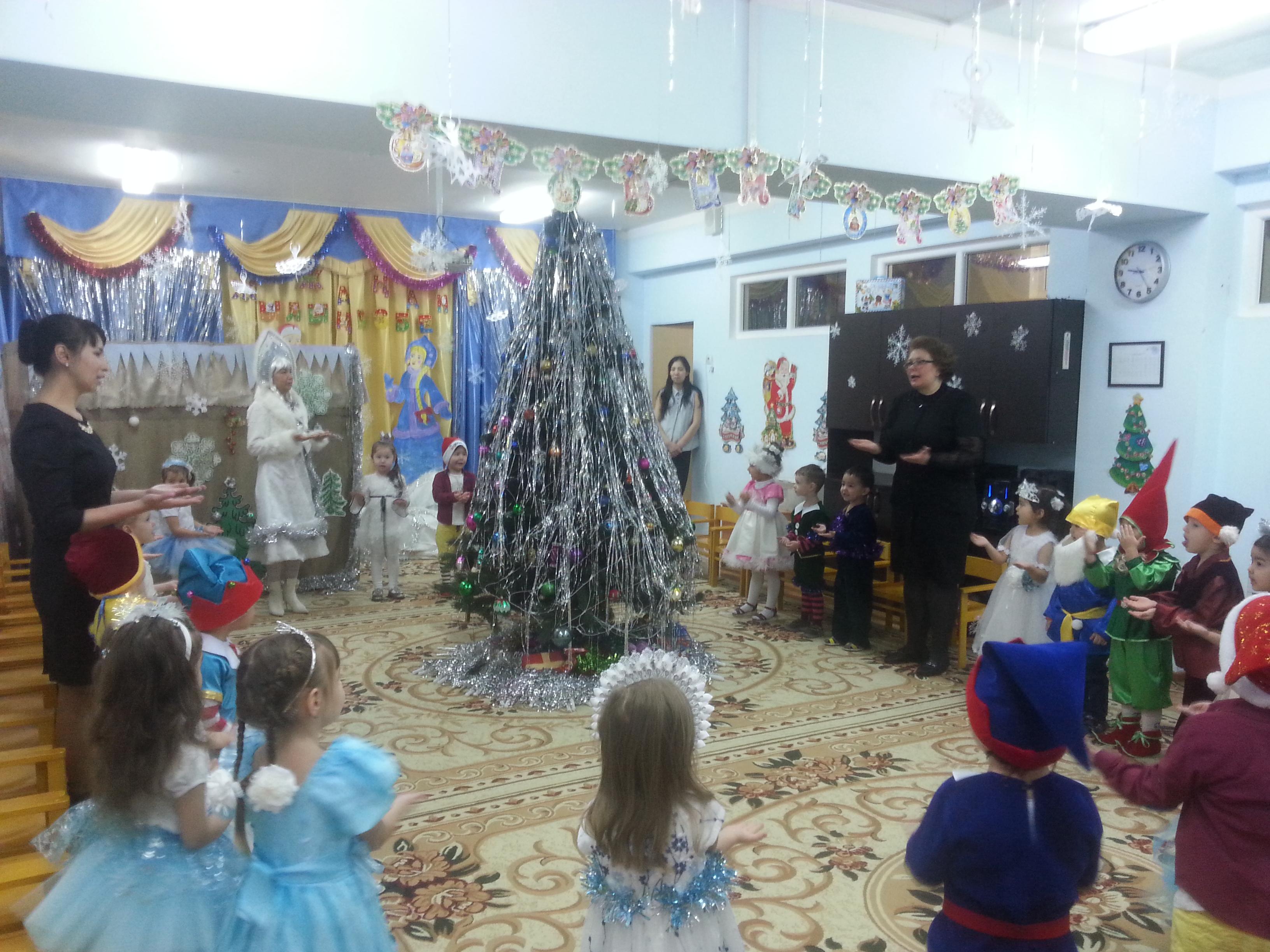 Новогодние утренники. Младшие группы