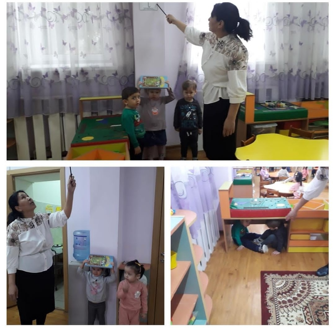 Қауіпсіздік туралы кіші  топтың балалармен сөйлесу.