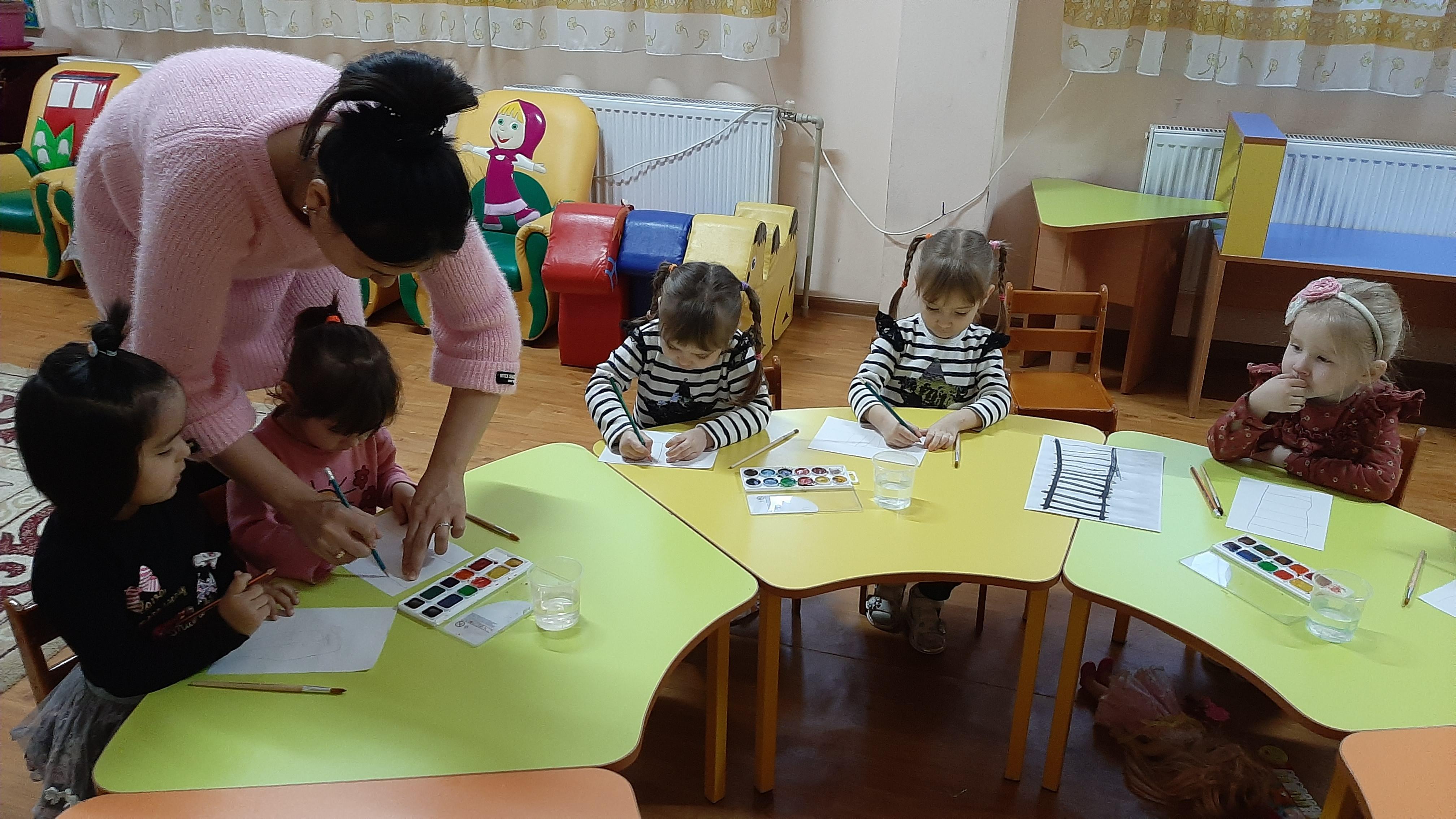 ОУД. Рисование. Средняя группа.