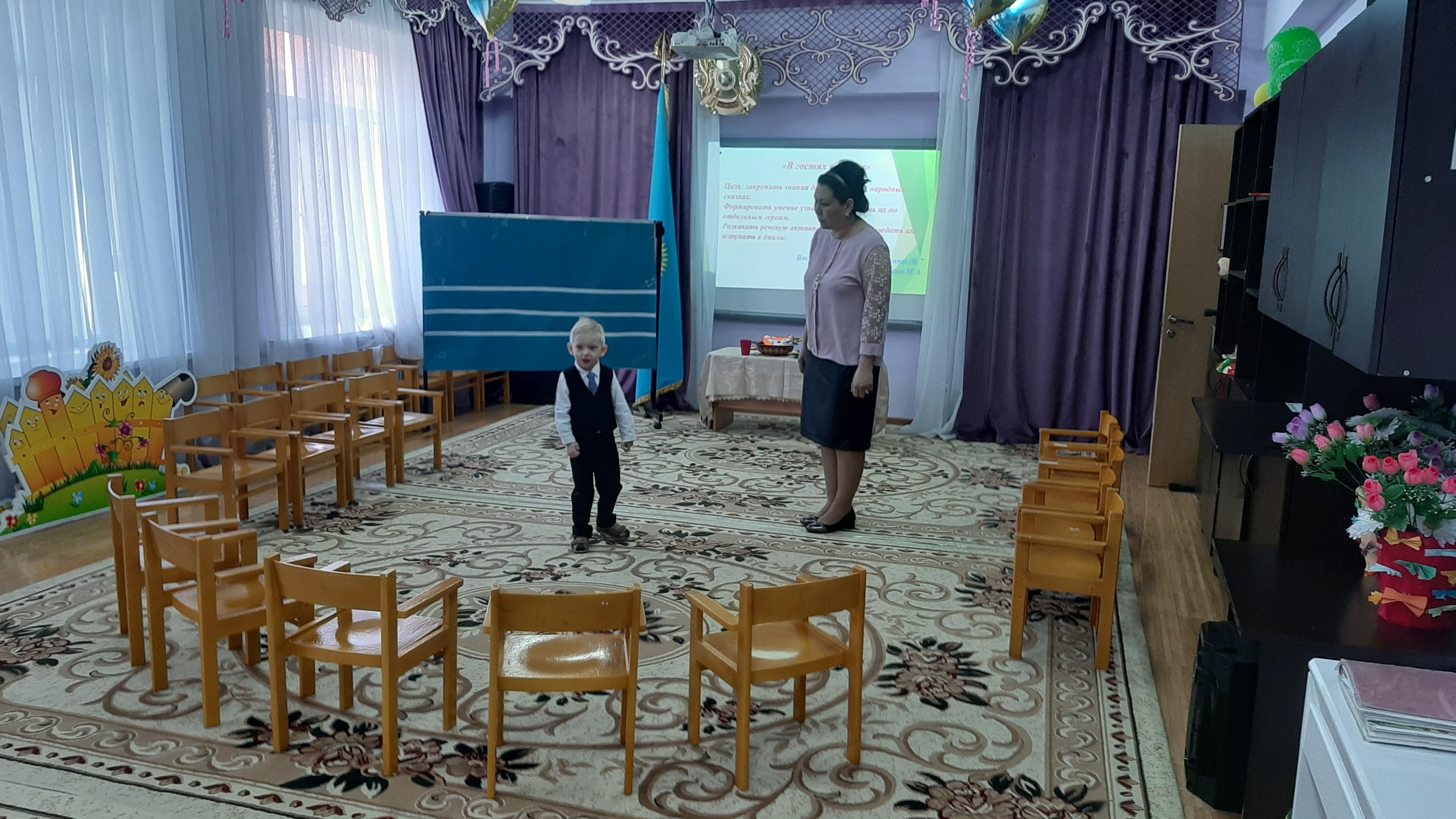 Открытое ОУД. Младшая группа.