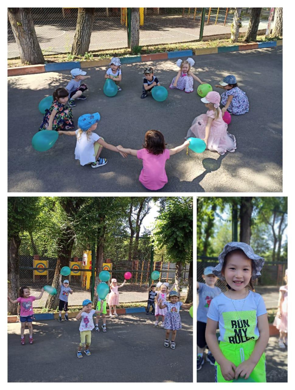 Нетрадиционное рисование в честь дня защиты детей.