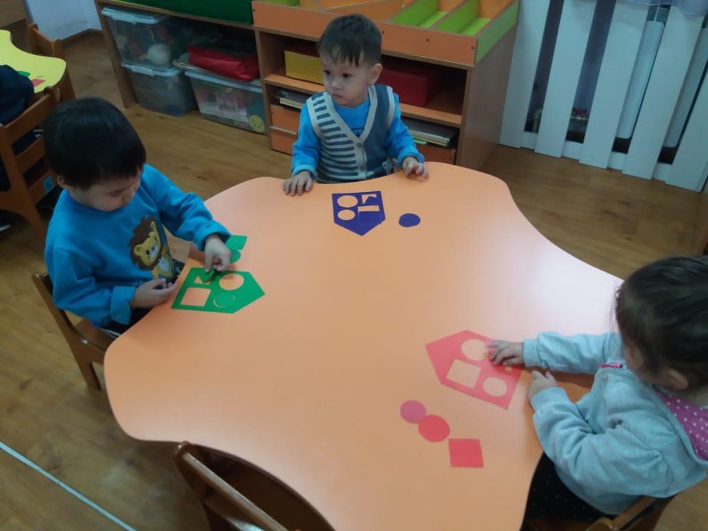 Развивающие игры. Младшая группа №7